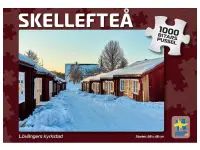 Svenskapussel: Skellefteå - Lövångers Kyrkstad (1000)