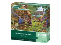 Bluebird Puzzle 1000 Teile – Country House By The Water Fall – Kunstmotiv, Hochwertig Bluebird Puzzle 1000 Teile – Country House By The Water Fall – Kunstmotiv, Hochwertig