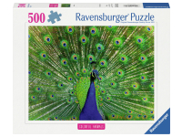 Ravensburger: Colorful Animals - Peacock (500)