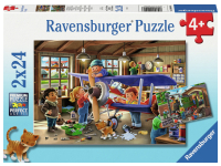 Ravensburger: Airplane and Train Repairs (2 x 24)