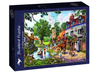 Bluebird Puzzle: Steve Crisp - A Village in Summer (1000)