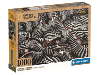 Clementoni: National Geographics - Burchell Zebras (1000)