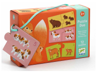 Djeco: Puzzle Duo - Baby Animals (24)