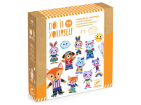 Djeco: Do It Your Self - 15 Magnets to Decorate, Funky Family