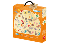 Kärnan: Träpussel - ABC (40)