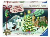Ravensburger: Pusselkalender - Christmas Around the World (24 x 54)