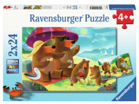 Ravensburger: Bear Family Vacations (2 x 24)