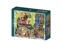Pieces & Peace: Cats on the Piano (1000)