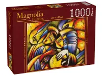 Magnolia: Abstract Face (1000)