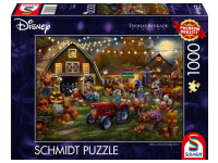 Schmidt: Thomas Kinkade Studios - Disney, Mickey and Minnie - Pumpkin Festival (1000)