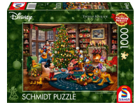 Schmidt: Thomas Kinkade Studios - Disney, Mickey and Minnie - Trimming the Tree (1000)