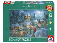 Schmidt: Thomas Kinkade Studios - Santa's Silent Night (1000)