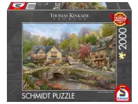 Schmidt: Thomas Kinkade Studios - Summer in Cobblestone Village (2000)