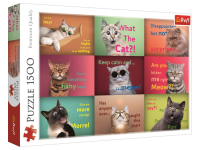 Trefl: Funny Cats Faces (1500)