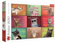 Trefl: Funny Cats Faces (1500)