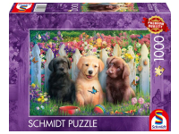 Schmidt: Cute Puppies Scene (1000)