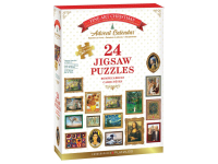 EuroGraphics: Pusselkalender - Fine Art Christmas (24x50)