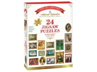 EuroGraphics: Pusselkalender - Fine Art Christmas (24x50)