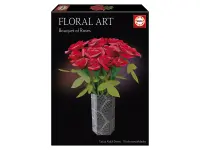 Educa: Floral Art - Bukett med Rosor