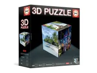 Educa: 3D Puzzle Cube - Travel (6 x 36)