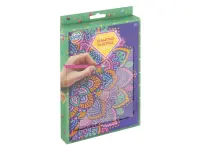 Moxy: Diamond Painting - Notebook, Mandala Purple