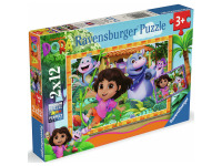 Ravensburger: Dora - We Can Do It! (2 x 12)