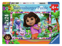 Ravensburger: Dora - Let's Go! (2 x 24)