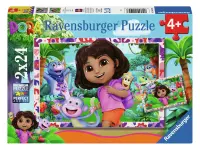 Ravensburger: Dora - Let's Go! (2 x 24)
