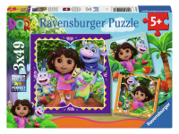 Ravensburger: Dora - Ready to Explore? (3 x 49)