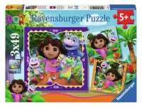 Ravensburger: Dora - Ready to Explore? (3 x 49)