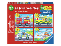 Ravensburger: My First Puzzle - Rescue Vehicles (2, 3, 4, 5)
