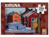 Svenskapussel: Kiruna - Vinterdag i Kiruna (500)