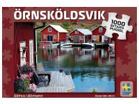 Svenskapussel: Örnsköldsvik - Båthus i Bönhamn (1000)