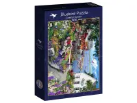 Bluebird Puzzle: Coastal Garden (500)