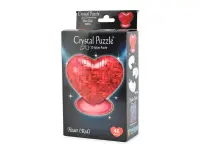 Crystal Puzzle: Heart - Red (46)