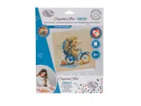 Craft Buddy: Crystal Card Kit - Cute Baby Hedgehog