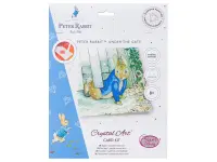 Craft Buddy: Crystal Card Kit - Peter Rabbit Under the Gate