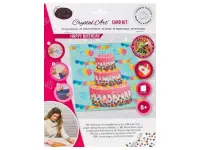 Craft Buddy: Crystal Card Kit - Happy Birthday Cake