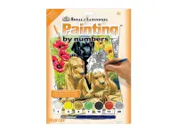 Royal & Langnickel: Painting by Numbers - Labrador Puppies