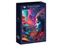 Bluebird Puzzle: Mushroom World (500)