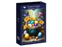 Bluebird Puzzle: Easter Eggs and Flowers (500)