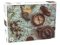 Tactic: Vintage Sea Map (1000)