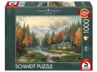 Schmidt: Thomas Kinkade Studios - Evening at Autumn Lake (1000)
