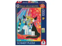 Schmidt: Rosina Wachtmeister - Happy Cat Family (1000)