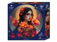 Bluebird Puzzle: Round - Mysterious Beauty (501)