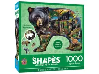 Master Pieces: Shaped - Wildlife of the Woods (1000)