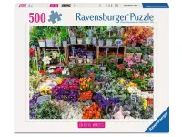 Ravensburger: Colorful Markets - Flower Market, France (500)