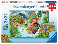 Ravensburger: Amusement Park Fun (2 x 24)
