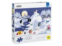 Peliko: Mumin - Moomin, Vinterlandskap (500)