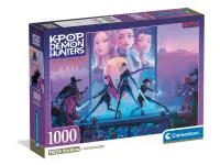 Clementoni: K-Pop Demon Hunters - Huntrix Fighting Deamons (1000)